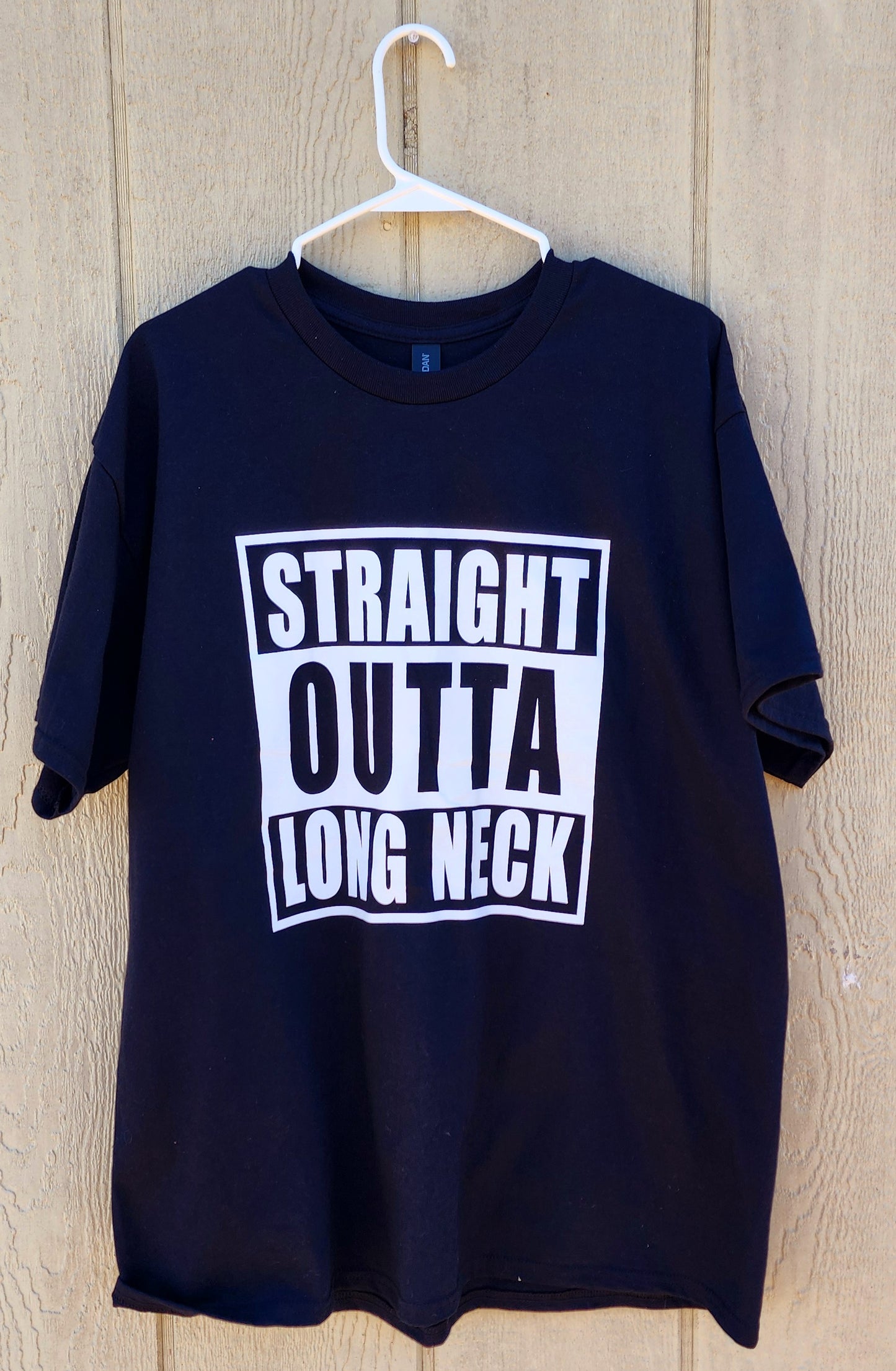 Straight Outta Long Neck Tshirt Front