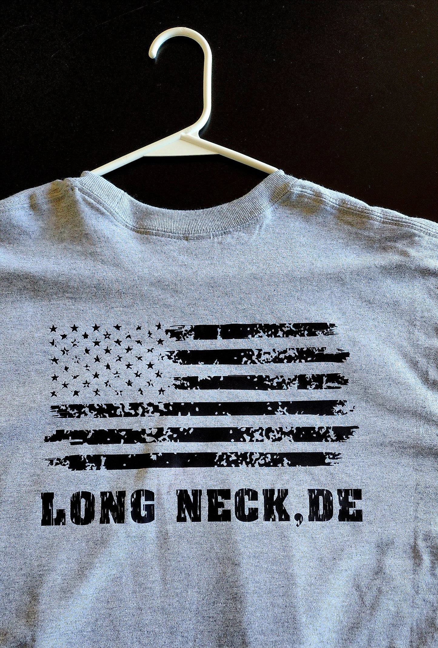 Long sleeved front and back